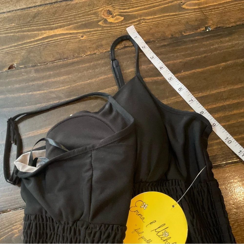 Emma & Michele Black and White Lace Dress - Picture 5 of 9